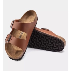 Chinelos BIRKENSTOCK Arizona Bs 1019019 marrom 1