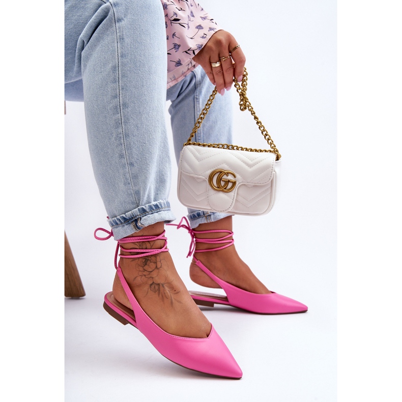 PG1 Bailarinas Femininas Amarradas Rosa Lilly Ann 2