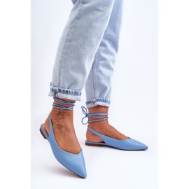 PG1 Bailarinas Femininas com Tiras Azul Lilly Ann 2 PG1 Bailarinas Femininas com Tiras Azul Lilly Ann 2