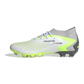 Chuteira Adidas Predator Accuracy.2 Mg M IE9486 branco, cinza branco 1