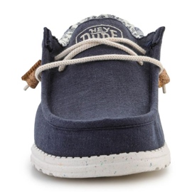 Sapatos Hey Dude Wally Break Stitch M 40015-410 azul 1 Sapatos Hey Dude Wally Break Stitch M 40015-410 azul 1