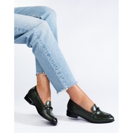 W. Potocki Sapatos elegantes verde escuro da Potocki 1