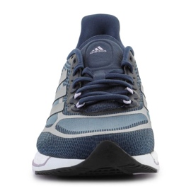 Tênis de corrida Adidas Supernova + W GY0845 azul 1