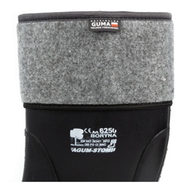 Fagum-Stomil Botas de trabalho, botas de borracha, Boryna 6250 preto 4