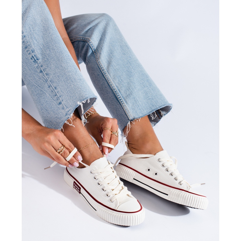 Sapatilhas shelovet brancas de mulher branco 1