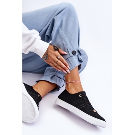 PE1 Tênis Feminino com Cadarço Preto Etna 2