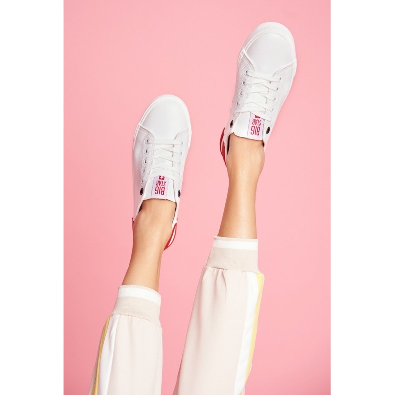 Tênis feminino Big Star Branco FF274174 2