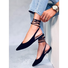 Dentoni Sapatilha preta com amarração preto 2 Dentoni Sapatilha preta com amarração preto 2