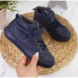 Tênis cano alto azul marinho Big Star EE374003 1