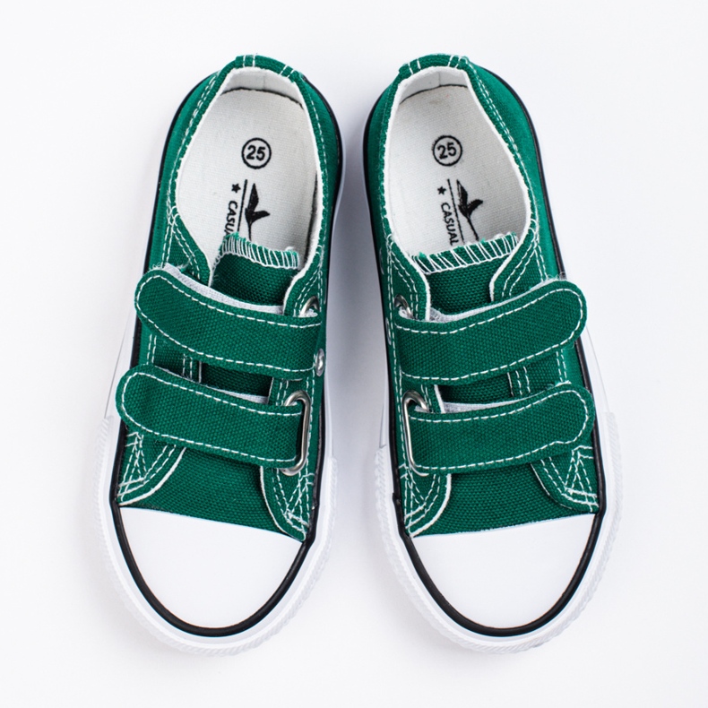 Tênis infantil verde Shelovet com velcro 1