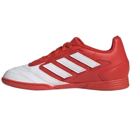 Tênis adidas Super Sala In Jr IE1552 multicolorido laranjas e tintos 1