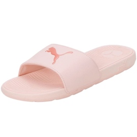 Chinelos esportivos Puma Cool Cat 2.0 W 390963 12 roxo 2