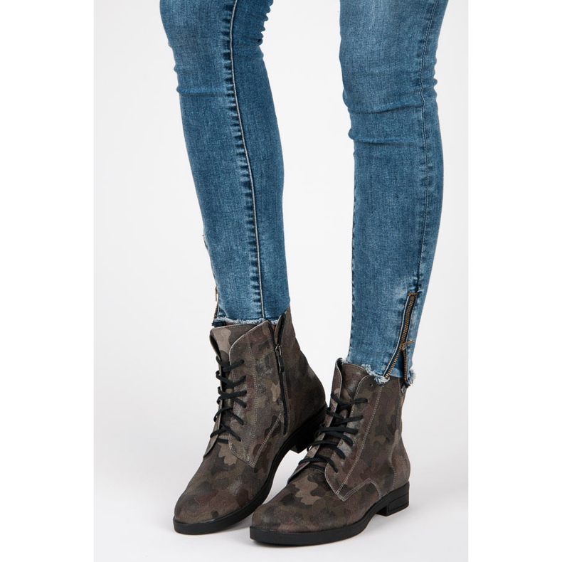 Vinceza Trabalhadores de couro verde 1