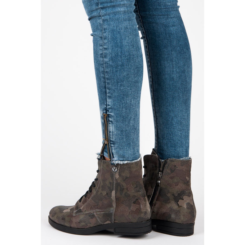 Vinceza Trabalhadores de couro verde 2