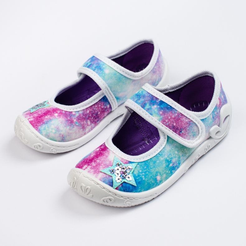 SHELOVET Chinelos 3F multicoloridos para meninas 1 SHELOVET Chinelos 3F multicoloridos para meninas 1