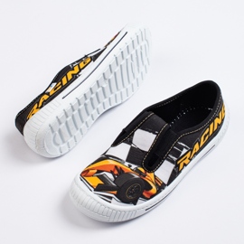 SHELOVET Chinelos para um carro 3F menino preto 1