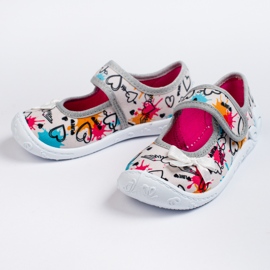 SHELOVET Chinelos 3F multicoloridos para meninas 1