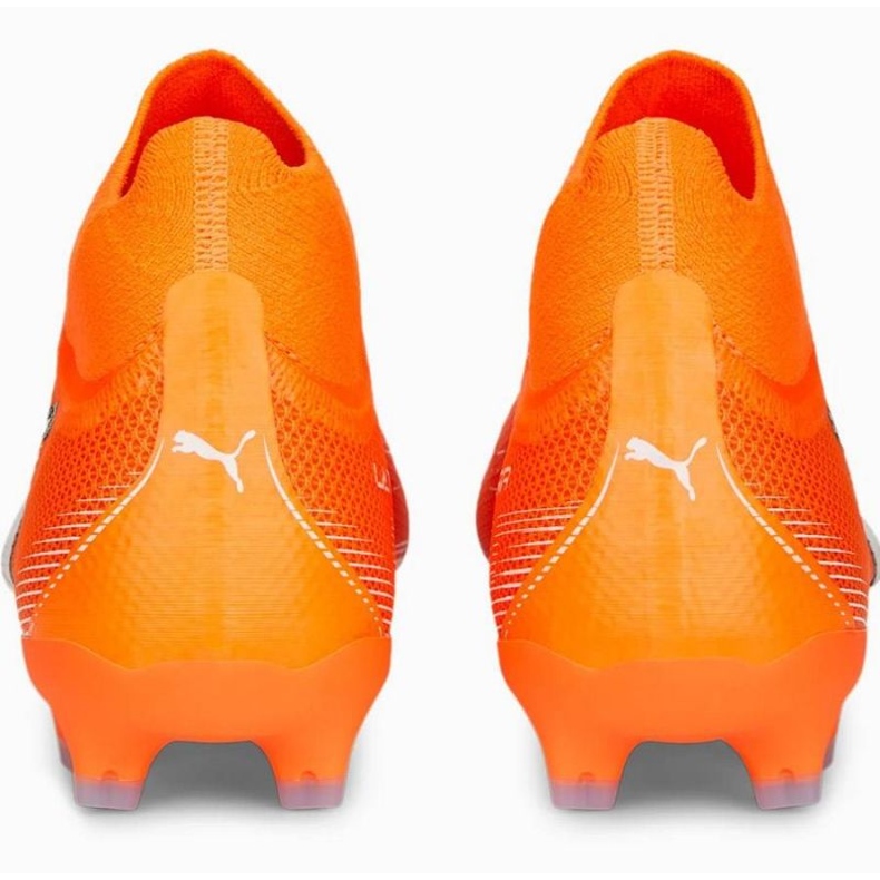 Chuteira Puma Ultra Match+ Ll FG/AG M 107243 01 laranja laranjas e tintos 1