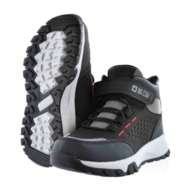 Botins Big Star pretos para menino KK374121 2