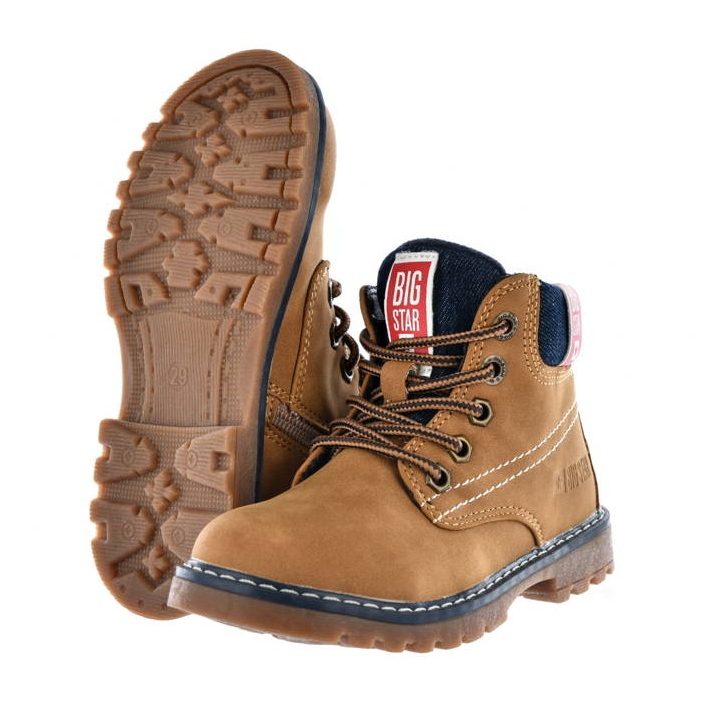 Botas de menino com isolamento de camelo Big Star KK374130 amarelo 2 Botas de menino com isolamento de camelo Big Star KK374130 amarelo 2