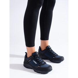 Sapatos de trekking ao ar livre de mulher DK azul marinho 2