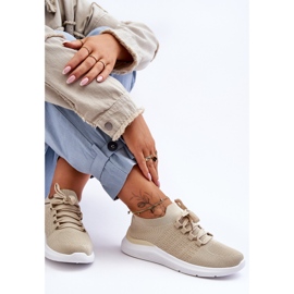 PG1 Tênis esportivo feminino clássico bege Nickilla 1