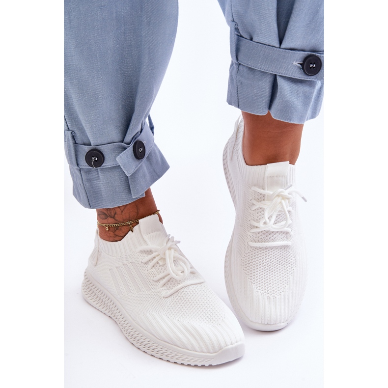 PG1 Tênis Têxtil Feminino Branco Zauna 2