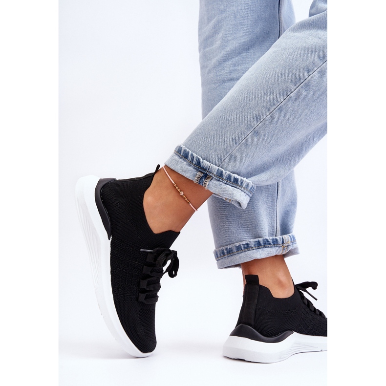 PG1 Tênis esportivo feminino clássico preto Nickilla 2