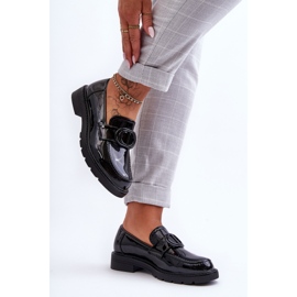 PG1 Mocassim plataforma laqueado preto Jarren 2