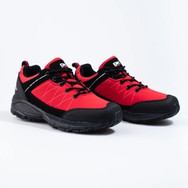 Sapatos de trekking de homem DK vermelhos preto 1