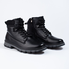 Botas de caminhada de homem Shelovet pretas preto 1