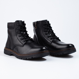 Botas de caminhada de homem Shelovet pretas preto 1