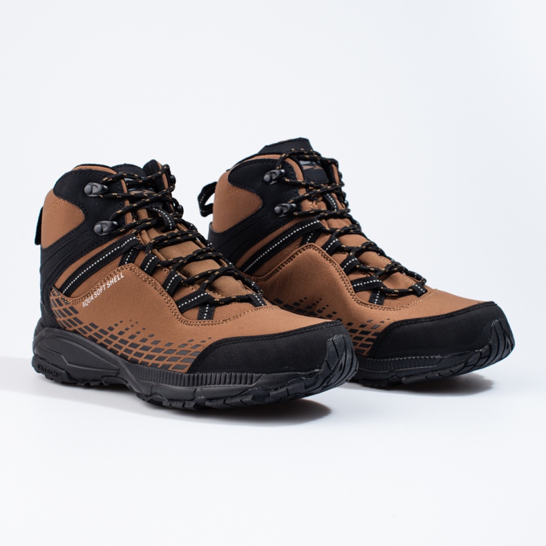 Sapatos de trekking para homem DK castanho 1