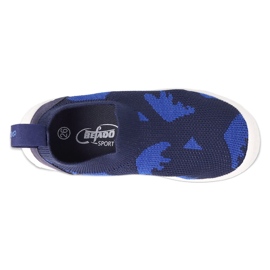 Calça infantil Befado azul marinho e azul 102X006 3