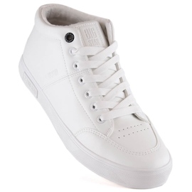 Sapatos esportivos masculinos isolados para o tornozelo Big Star branco KK174347 1