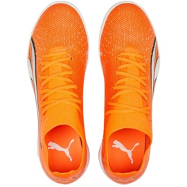 Chuteira Puma Ultra Match It M 107221 01 laranja laranjas e tintos 2