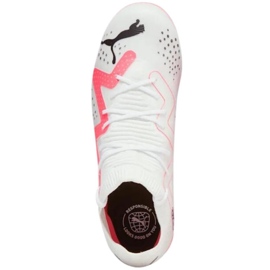Chuteira Puma Future Match FG/AG Jr 107384 01 branco branco 1