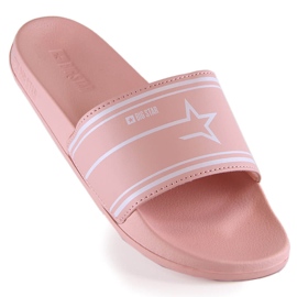 Chinelos desportivos cor-de-rosa de mulher Big Star MM274708 1