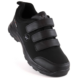 Sapatos de trekking homem Vanhorn softshell com velcro preto 1