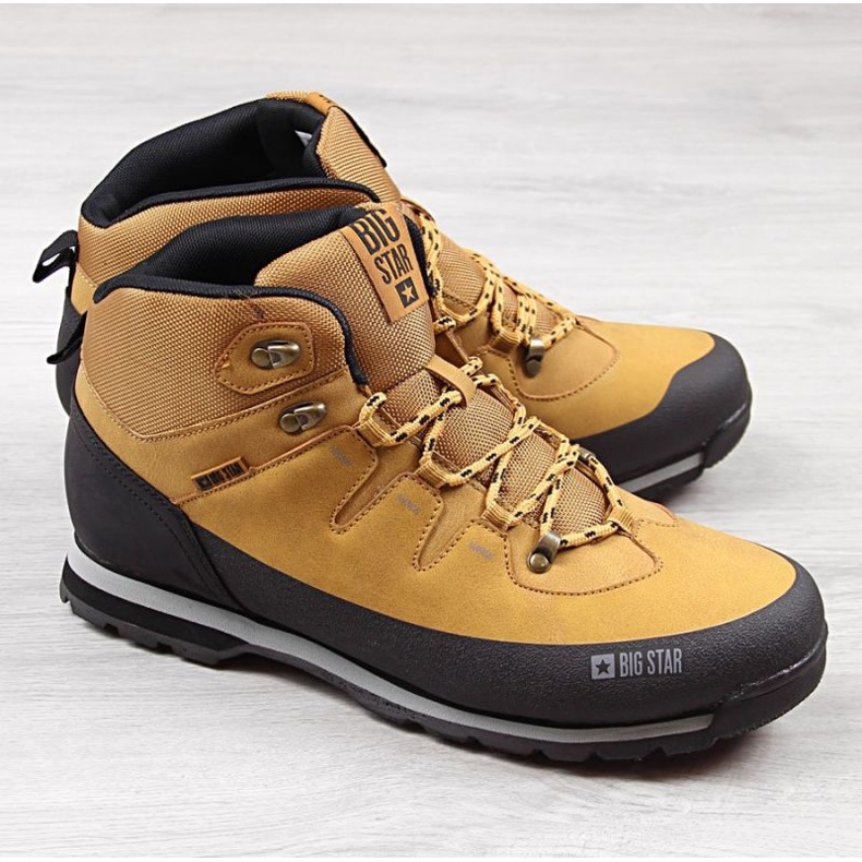 Botas quentes Big Star M INT1286B camelo bege 1 Botas quentes Big Star M INT1286B camelo bege 1