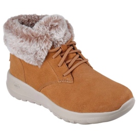 Sapatos Skechers On-the-GO Joy - Plush Dreams W 144042/CSNT castanho 1 Sapatos Skechers On-the-GO Joy - Plush Dreams W 144042/CSNT castanho 1