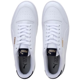 Puma Shuffle M 309668 05 sapatos masculinos branco 1