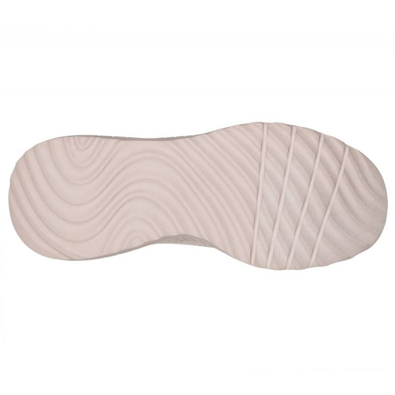 Tênis Skechers Memory Foam Bobs Squad Chaos W 117209 Nude bege 3