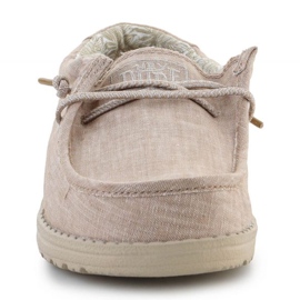 Sapatos juvenis Hey Dude Wally W 40041-205 bege 1