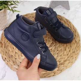 Sapatos Big Star Jr. EE374003 INT1253D azul 1