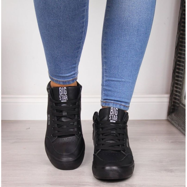Sapatos Big Star W EE274351 INT1226C preto 2