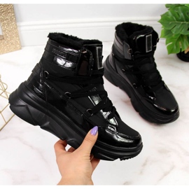 Botas de neve Big Star W II274311 INT1613A preto 1