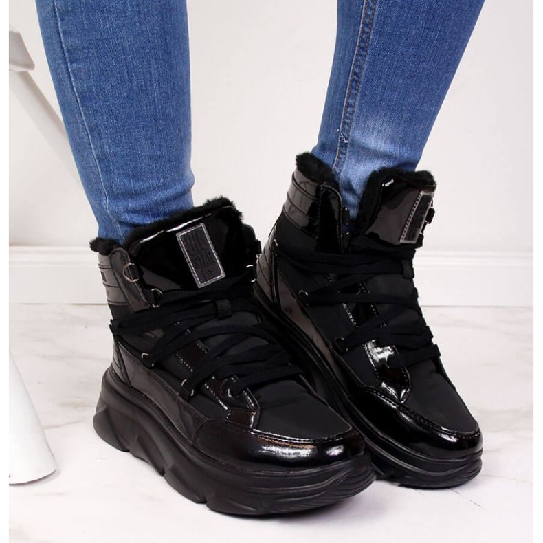 Botas de neve Big Star W II274311 INT1613A preto 2 Botas de neve Big Star W II274311 INT1613A preto 2
