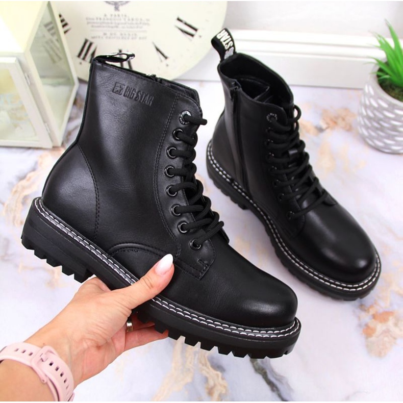 Sapatos Big Star W INT1753A preto 1