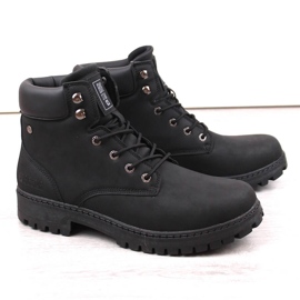 Botas altas de homem pretas Big Star KK174209 preto 1